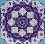 rookie of the year MQS unlimited possibilities july cover first place lancster county fair first place second place mahine quilting best purple best star quilt nebraska state fair