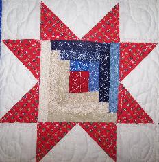 stars in stars out scrap quilt