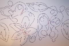 butterfly flower quilt